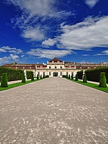Schloss Belvedere Ansicht Reiseführer  