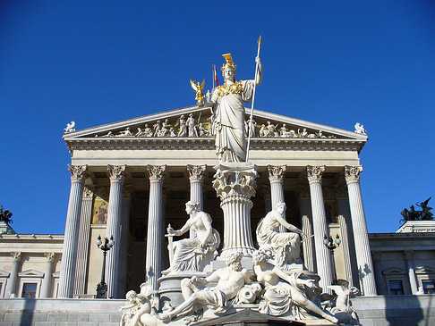 Klassisches Wiener Parlamentsgebäude