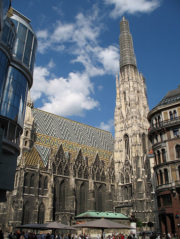 Der imposante Stephansdom in der Wiener Innenstadt