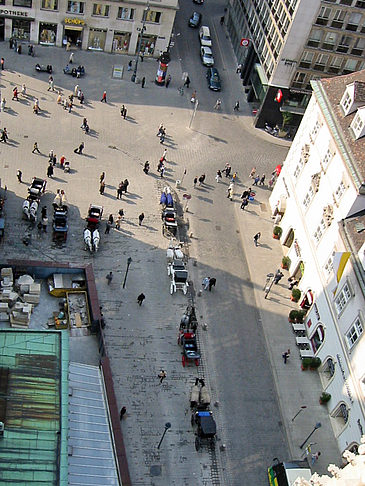 Blick auf Wien aus dem Stephansdom - Wien (Wien)