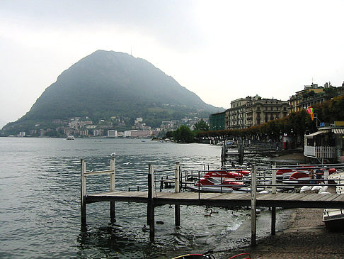 Blick auf die Stadt - Tessin (Lugano)