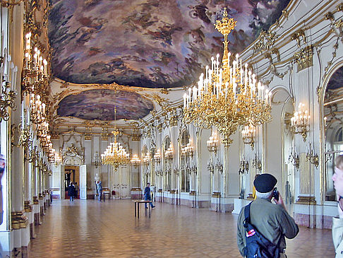 Im Schloss Schönbrunn