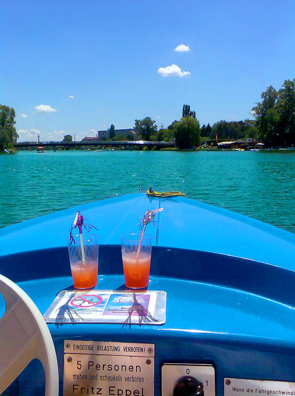 Donauinsel Bildansicht Sehenswürdigkeit  